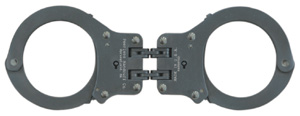 Peerless Model 802B Hinged Pentrate (Black) Finish Handcuffs